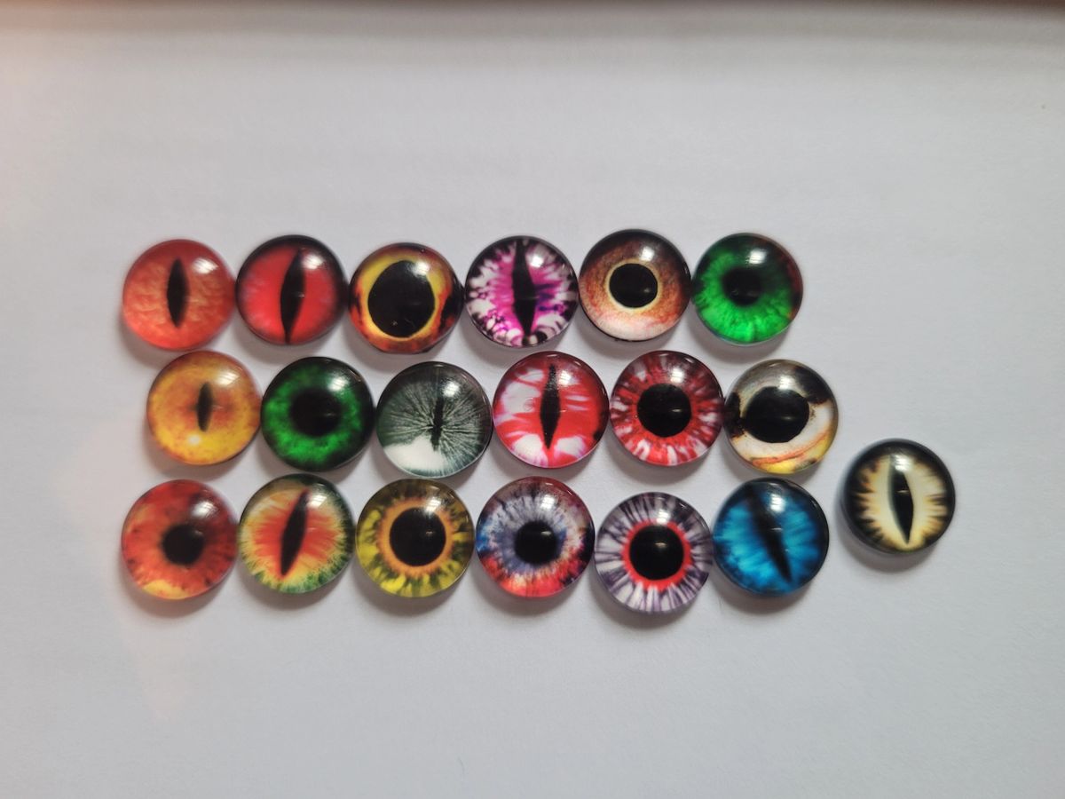 Premium Glass Lure Eyes