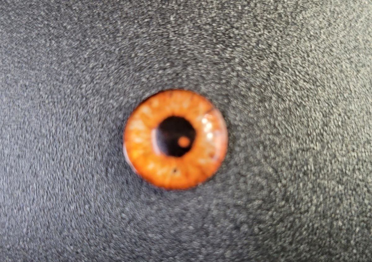 Custom Glass Eyes 961 Amber 10pk