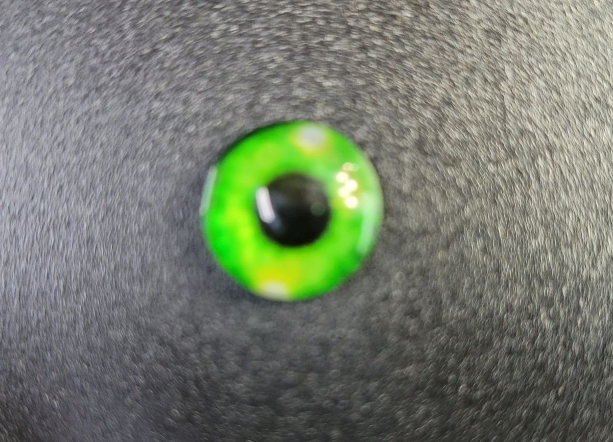 Custom Glass Eyes 960 Lime Opal10pk