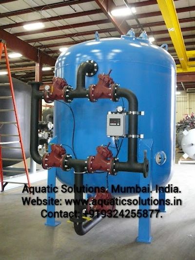 Sand Filter Manufacturer India, Pressure Sand Filter, Rapid Sand filter, multigrade sand filter