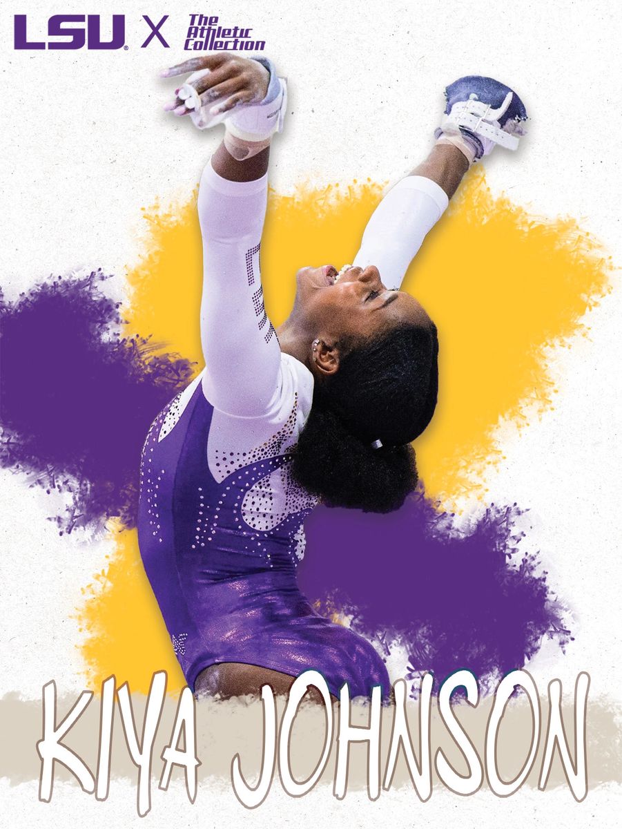 Kiya Johnson LSU Gymnastics Poster
