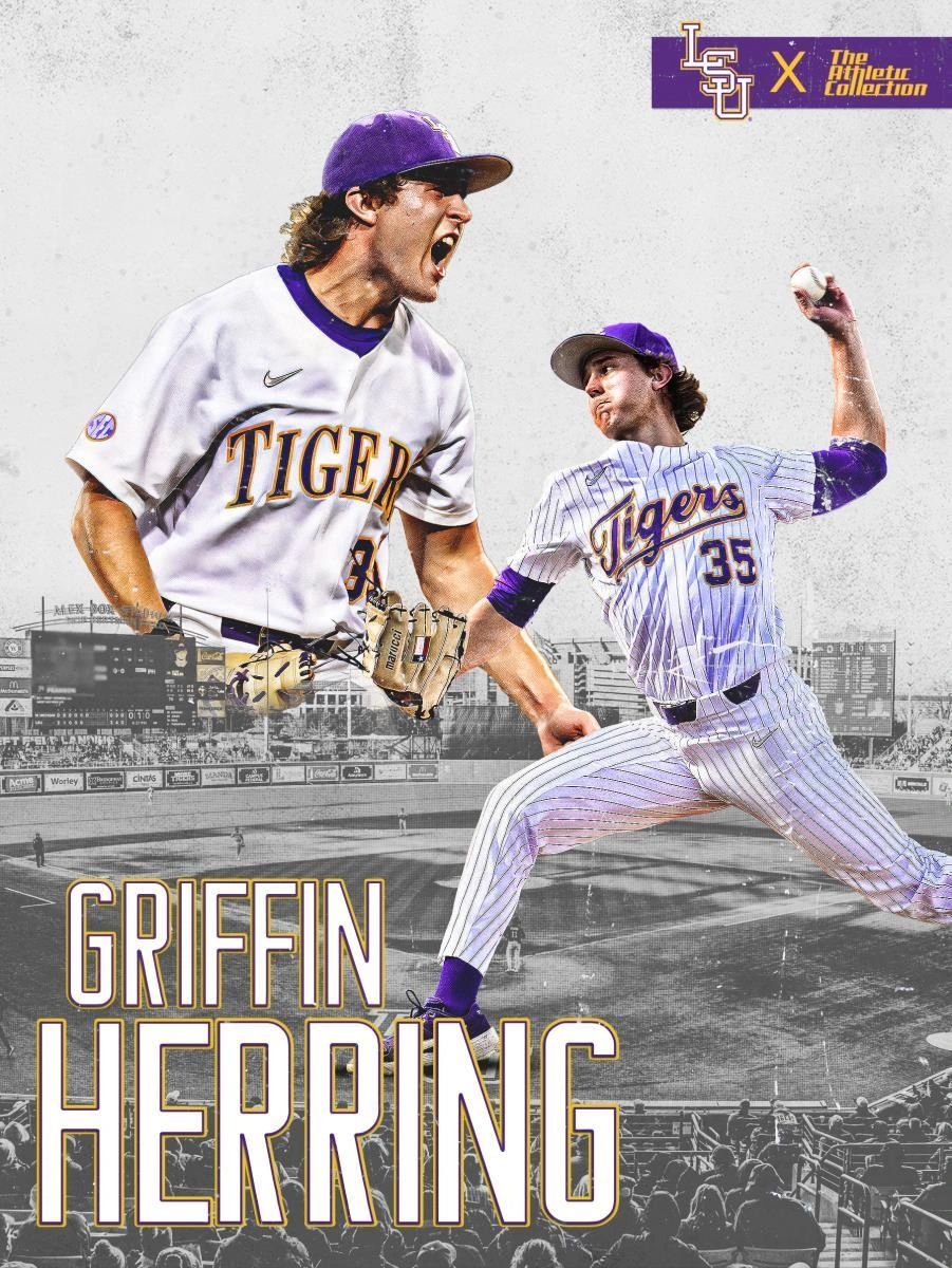 Griffin Herring LSU Baseball NIL Poster