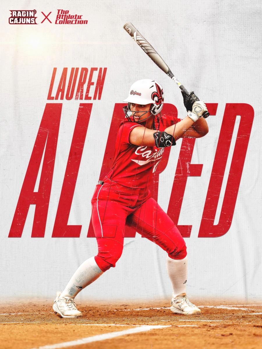 Lauren Allred UL Softball NIL Poster
