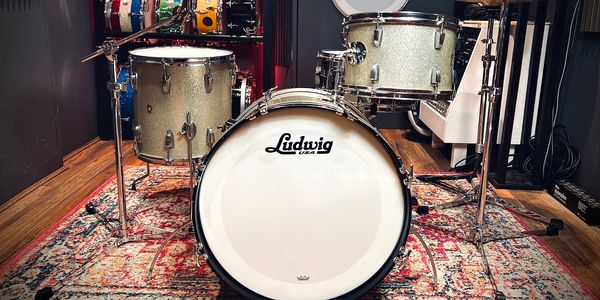 Session Drummer Online 1964 Ludwig Downbeat used on Oasis' (What's the Story) Morning Glory