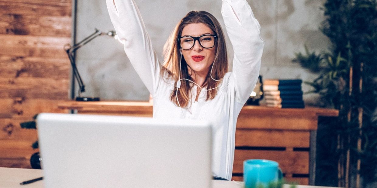 Happy Business Women