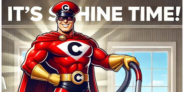 Captain Clean will make your floors shine!