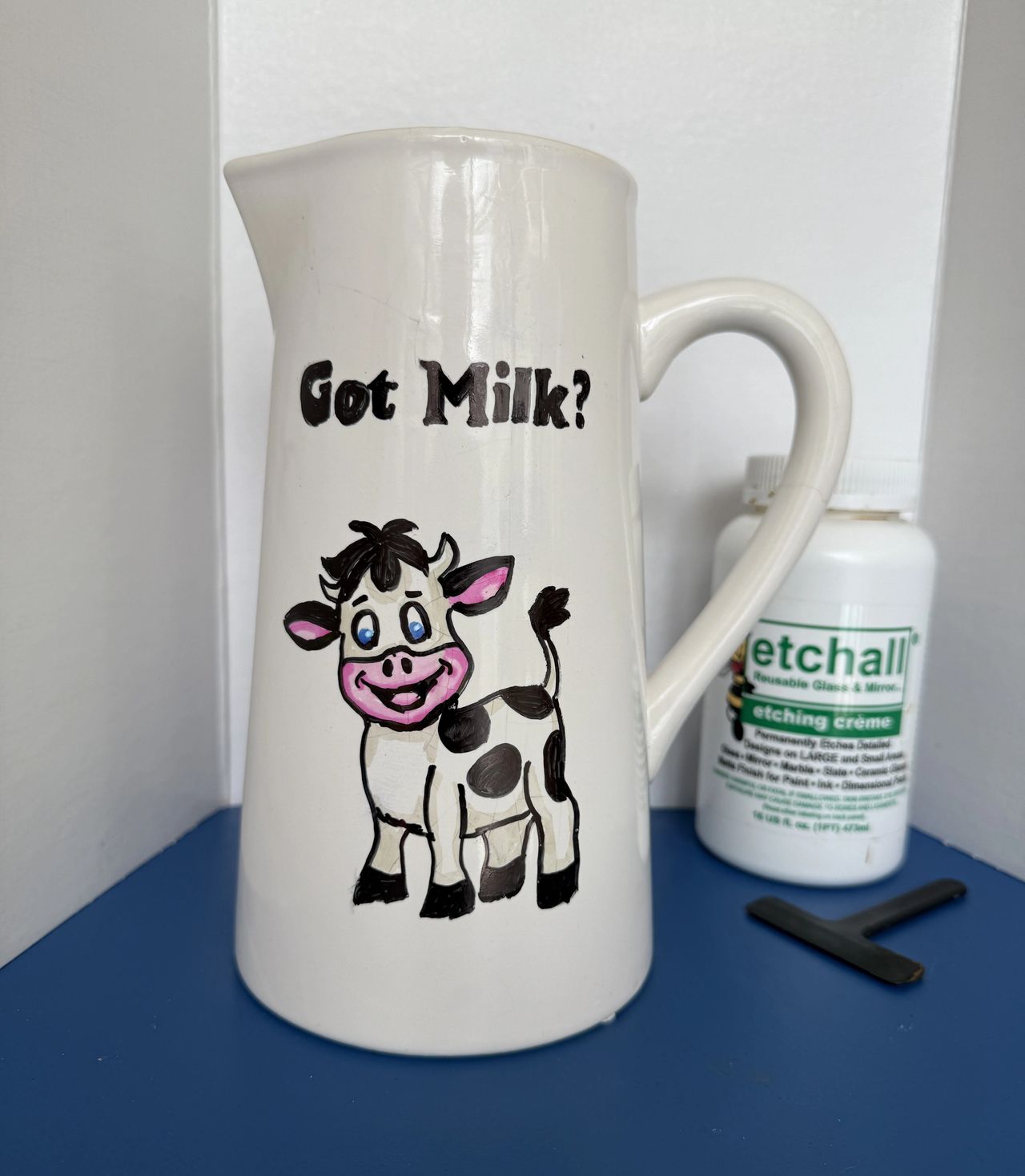 Cute Cow Pitcher