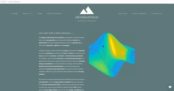Ortomation.IO website