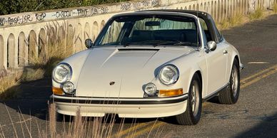 white porsche 912 ta