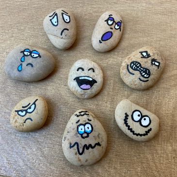 Emotions on stones - online counselling and face to face counselling available in Guildford