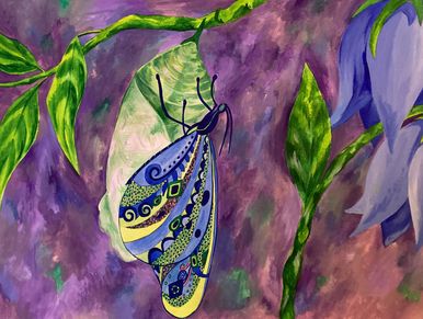 Emerging butterfly - Clients start to understand themselves better, new possibilities emerge