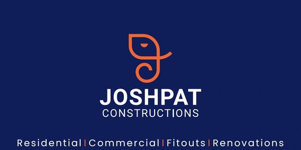 Logo for Joshpat Constructions with services listed below.