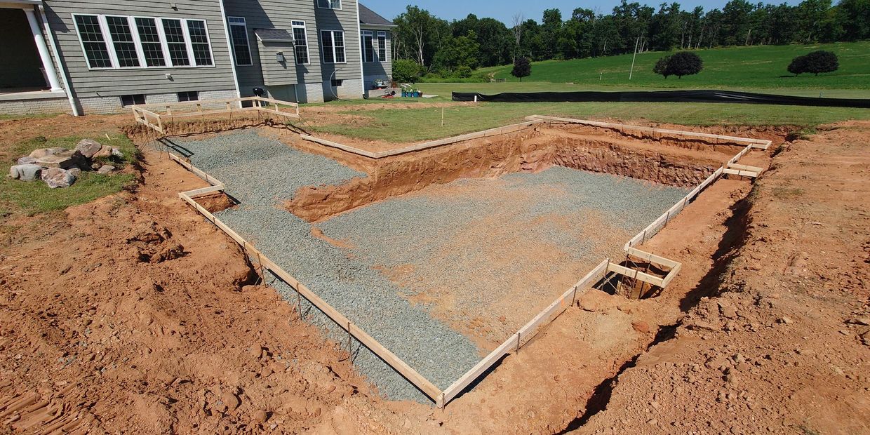 New pool excavation 