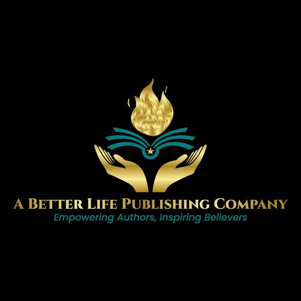 Logo of a publishing company with hands, a flame, and a book symbol.