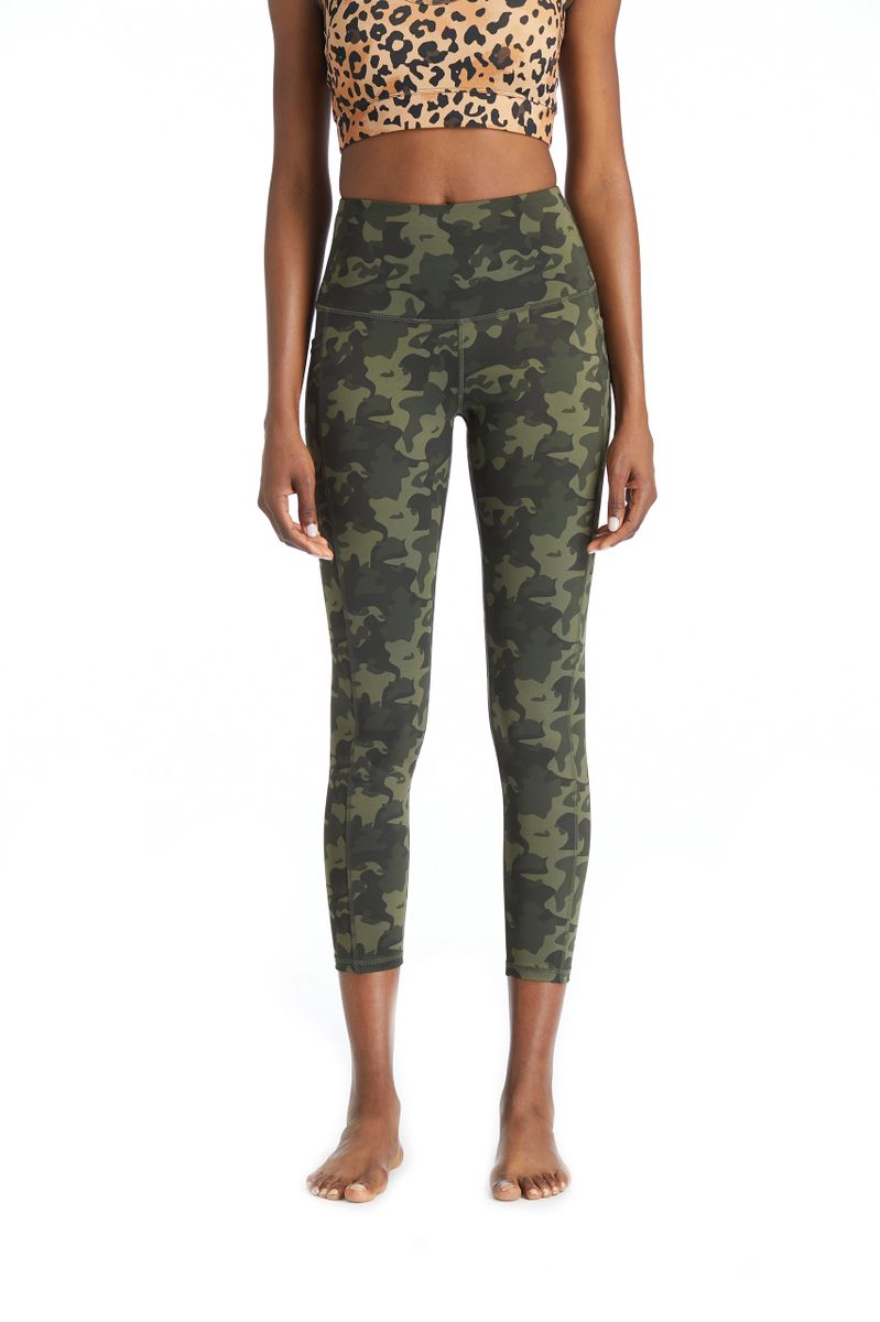 Camo Printed 7/8 Legging with Pockets