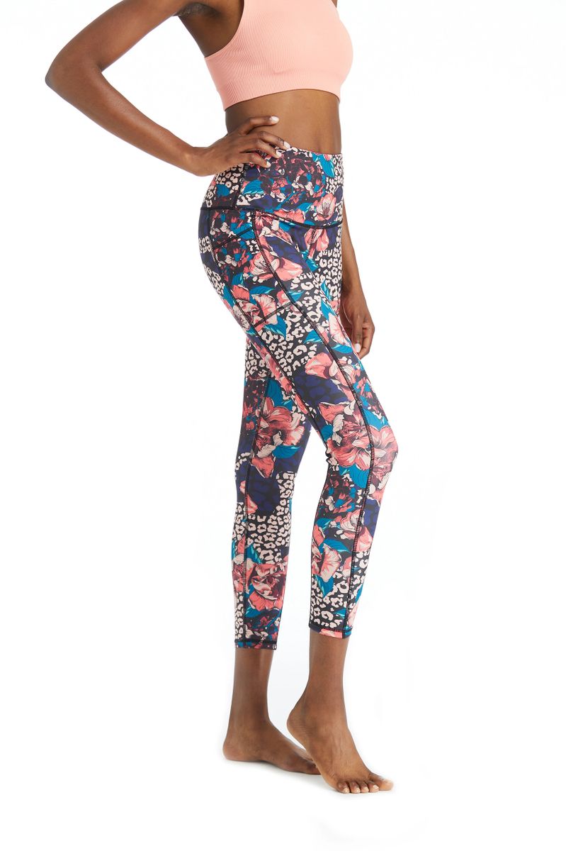 Printed 7/8 Legging with Pockets