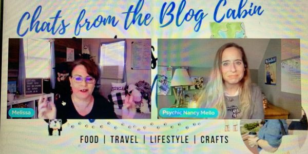 Podcast, "Chats from the Blog Cabin" with Psychic Nancy Mello