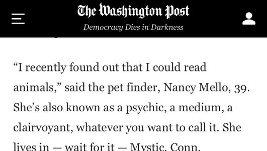 Nancy Mello was featured in the Washington Post 1.30.21