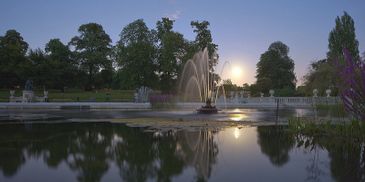 London Hyde Park Moonrise