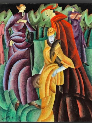 Feininger's Jesuits II (30x38)