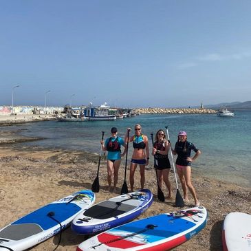 paddle boarding in paphos
