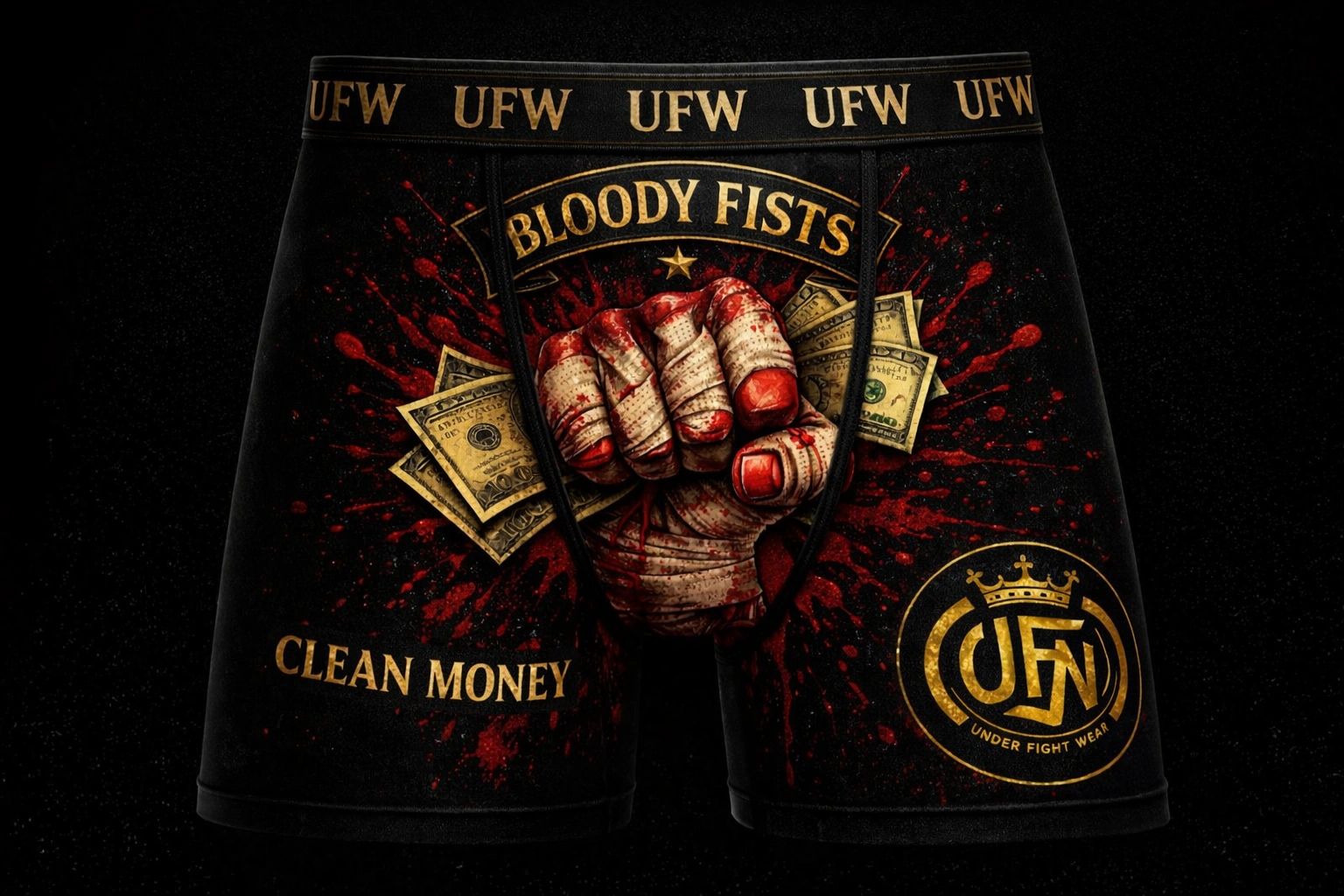 Bloody Fists Boxer Briefs
