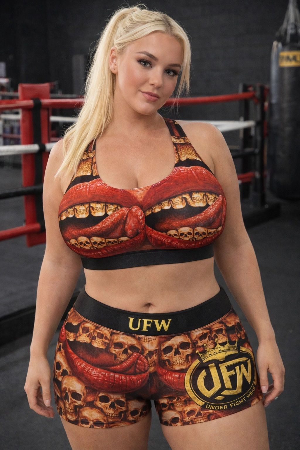 UFW Skull Grillz Sportswear Set