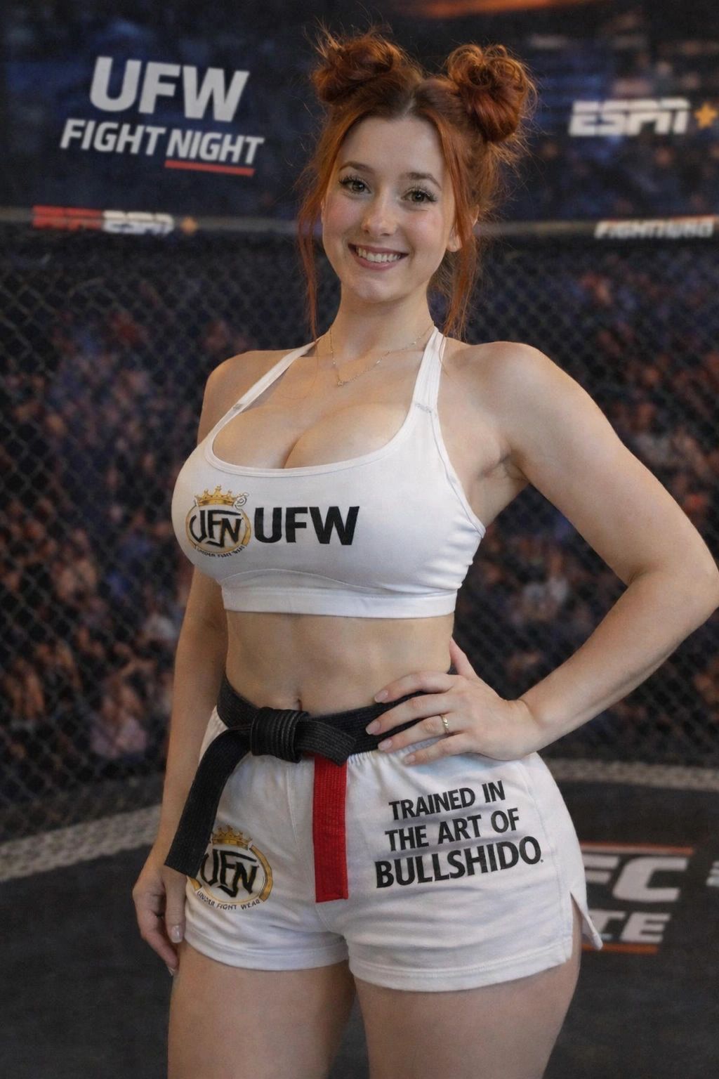 UFW Bullshido White Sportswear Set