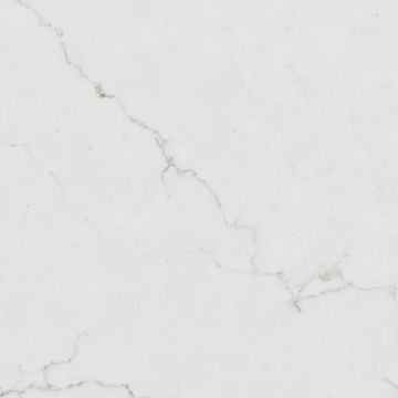 Sonata is a white quartz with fine grey veining throughout appearance of a natural stone marble.