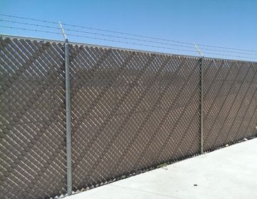 Chain link fence