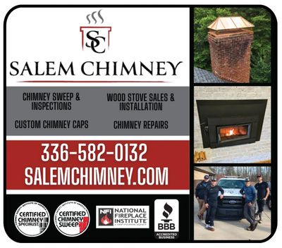 Salem Chimney Sweeping mount AIRY and surrounding areas