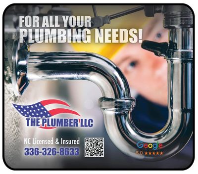 The Plumber LLC serving Mt Airy, Pilot Mountain, Elkin, King, and surrounding areas