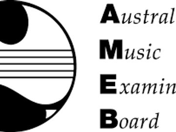 Logo of the Australian Music Examinations Board.