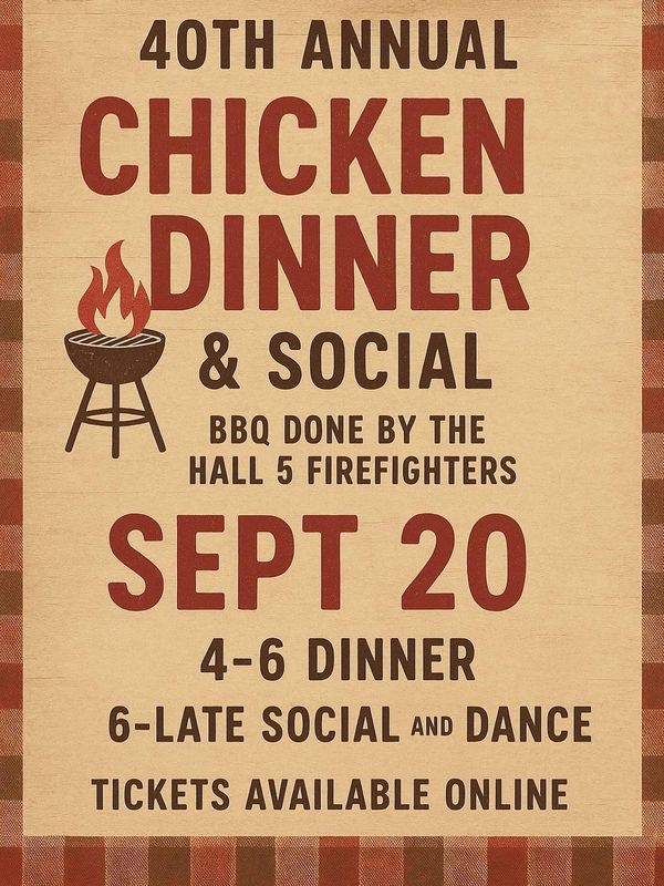 40th annual Chicken Dinner