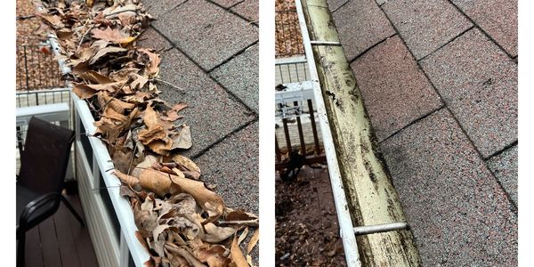 We can Professionally clean all Gutters & Gutter Spouts Safely and Effectively from the ground.