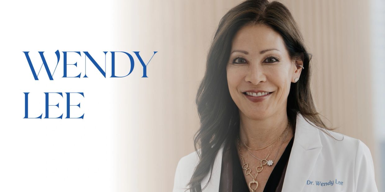 Portrait of Dr. Wendy Lee smiling confidently in a white coat.