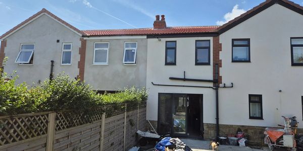 Double Multi storey extension