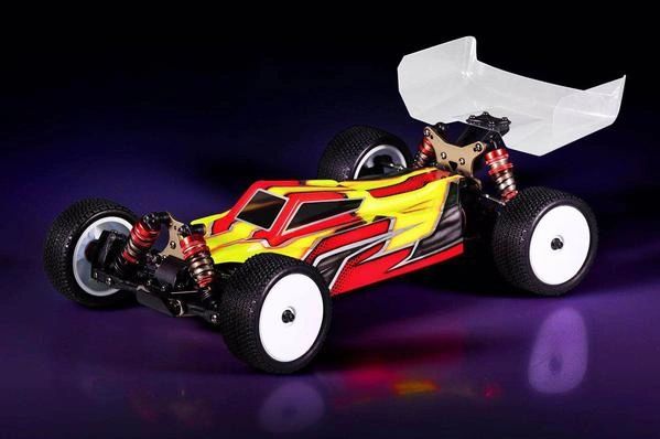 Lc Racing Rear Wing LC Racing L6228 LC12B1 Buggy Body/Rear Aero Wing (clear)