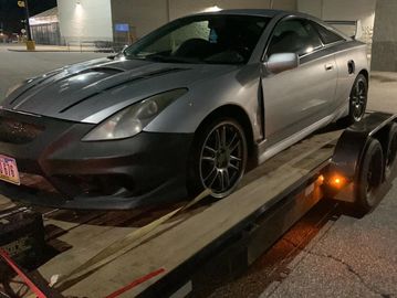 Towing a 2003 Toyota Celica