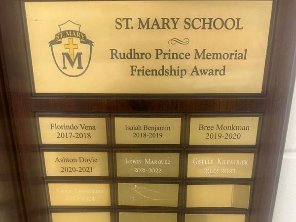 Rudhro Prince Friendship Award