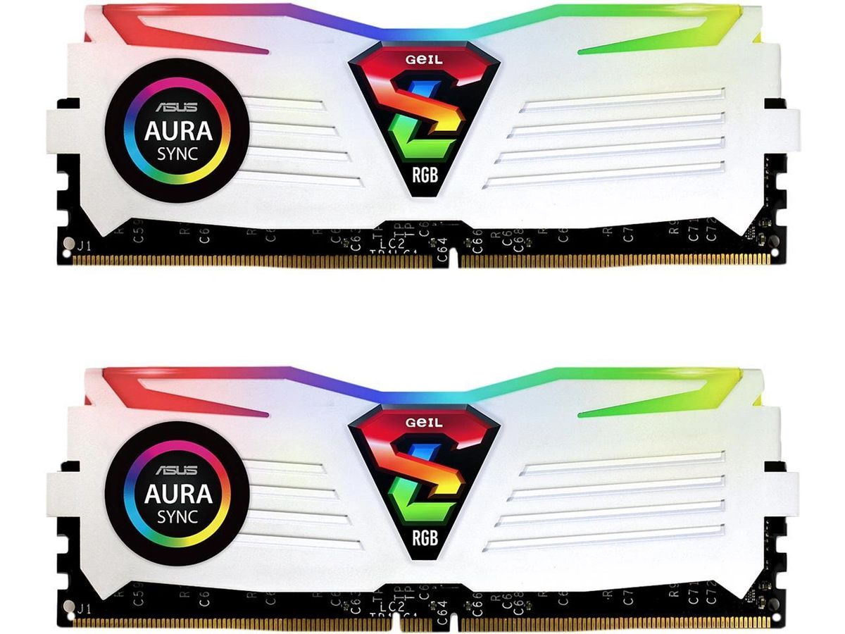 GeIL SUPER LUCE RGB SYNC 16GB (2 x 8GB) 288-Pin DDR4 SDRAM DDR4 (Velocidad:  3200MHz)