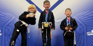 Gold, Silver and Bronze for Winchester School of Martial Arts BJJ Team