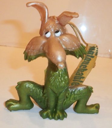 Vintage Bel Art Oily Jiggler Russ Berrie Era Rubber Frog Toy As Is