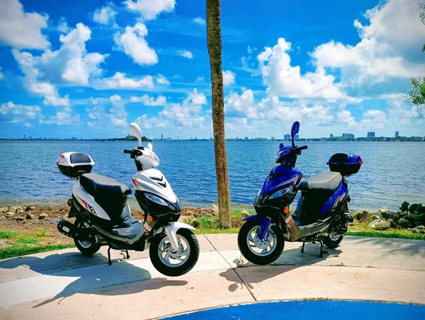 50cc Scooters in Edgewater Miami.