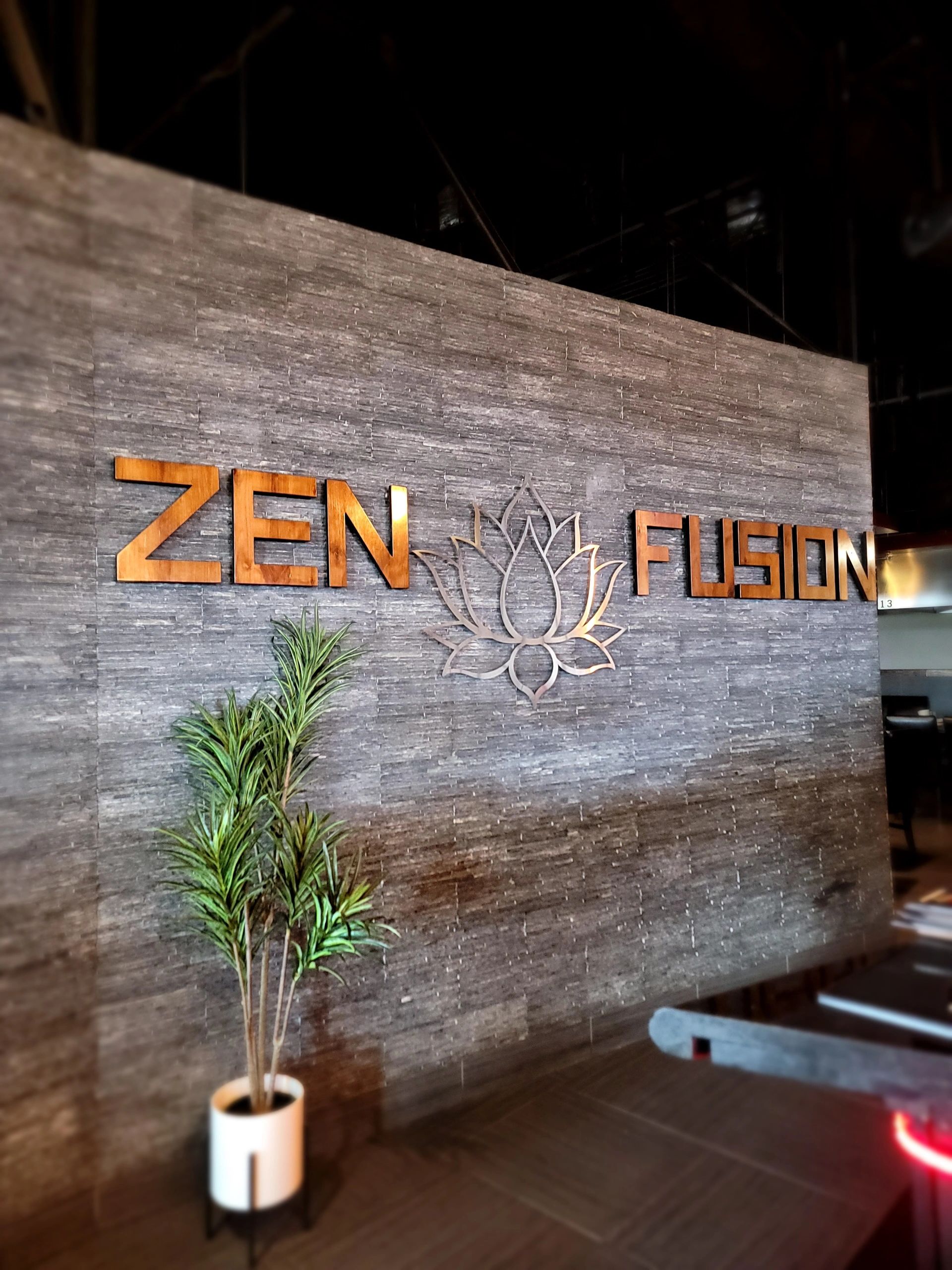 Zen Fusion Hibatchi + Lounge