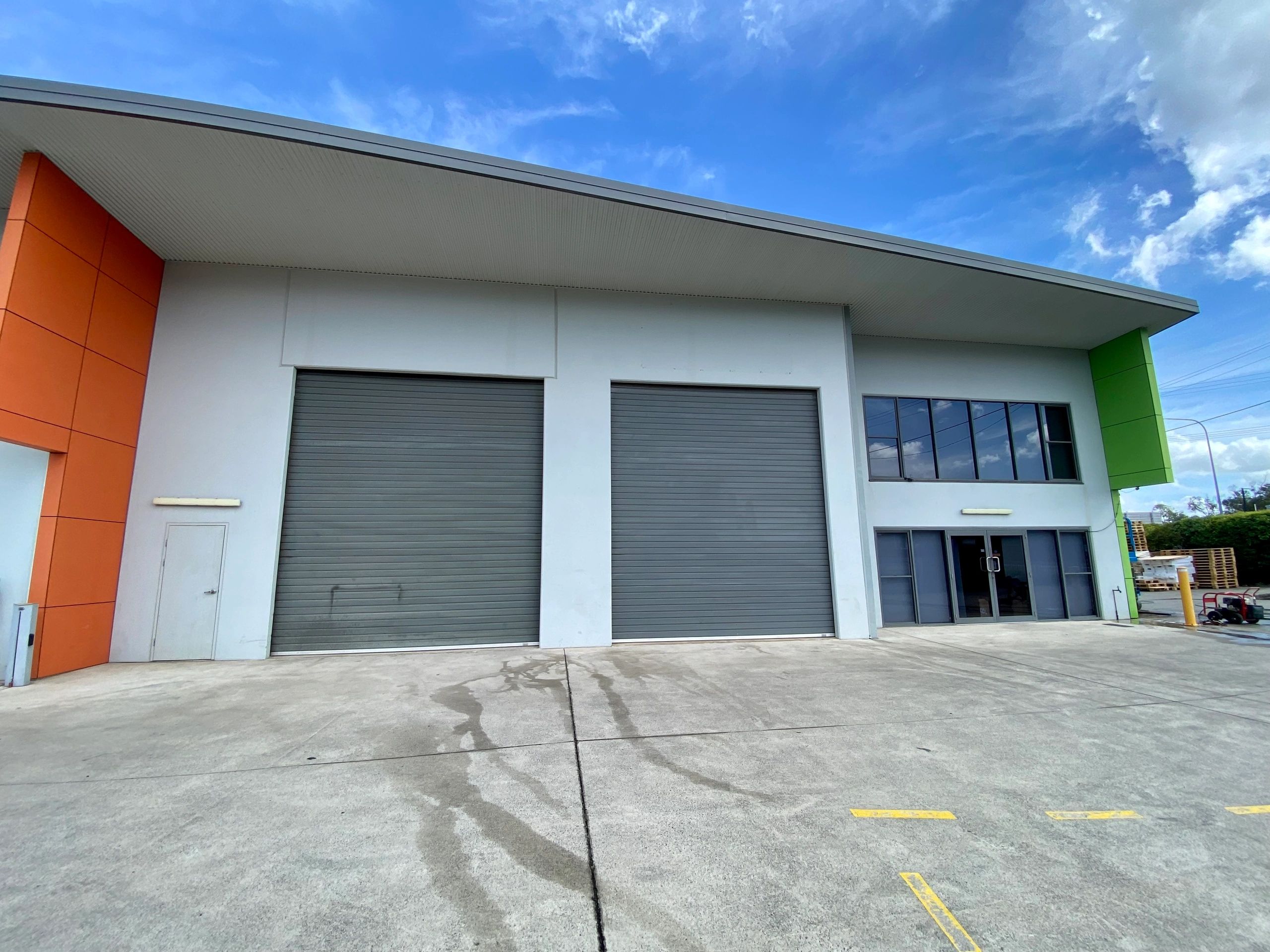 Commercial exterior cleaning for a Maroochydore business, Sunshine Coast