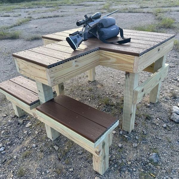 Large Trex shooting bench