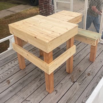 Standard shooting bench