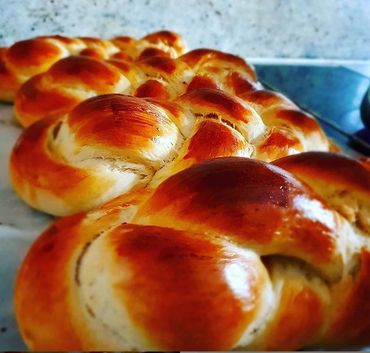 Handmade and fresh Brioche