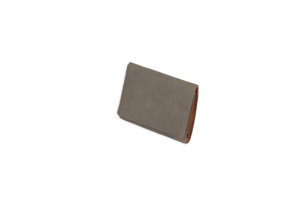 LEATHER TRIFOLD WALLETAMA